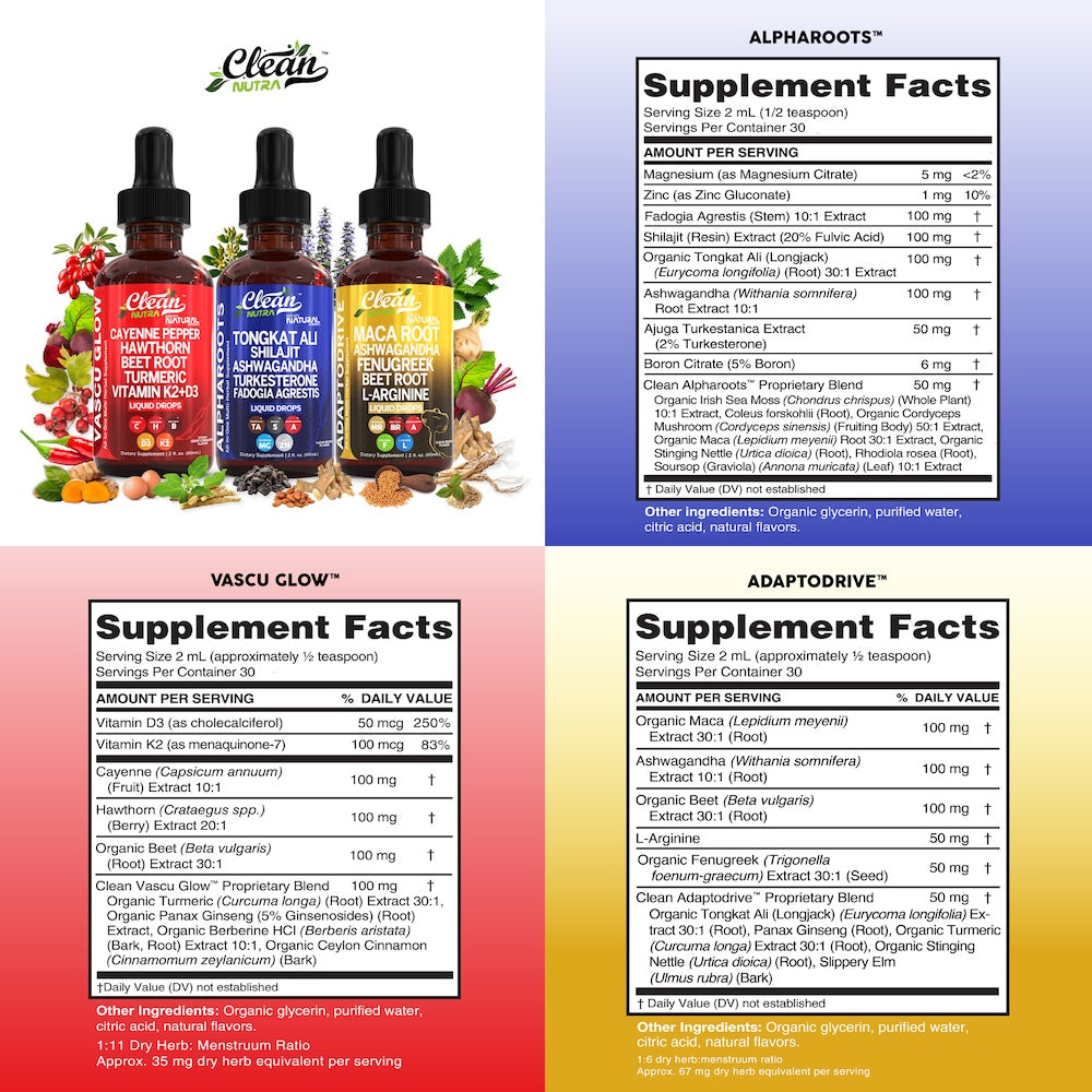 Circulation & Stamina Power Trio